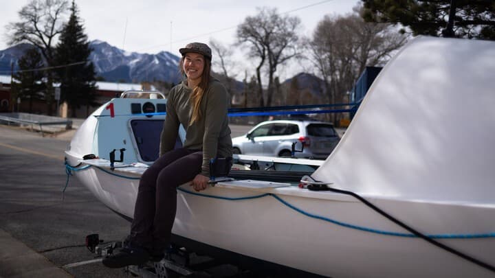 Kelsey Pfendler World's Toughest Row